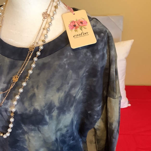 Entro Sweatshirt Tunic Dress - Picture 2 of 6